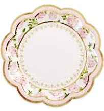 Kate Aspen Tea Time Whimsy Paper Plates