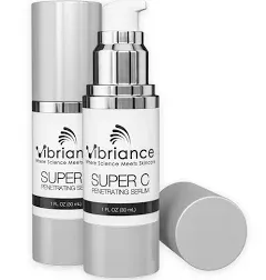 Vibriance Super C Serum for Mature Skin Made USA All-In-One Formula Hydrates