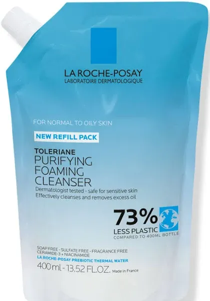 La Roche-Posay Toleriane Purifying Foaming Cleanser 13.5oz Normal To Oily