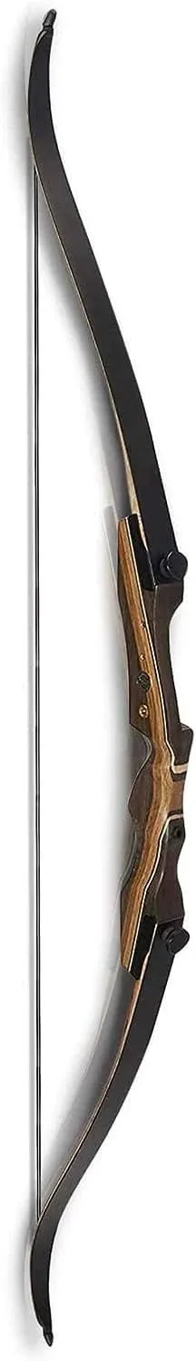 Archery Takedown Recurve Bow 62 inch- Right &amp; Left Handed - 25-60lb.