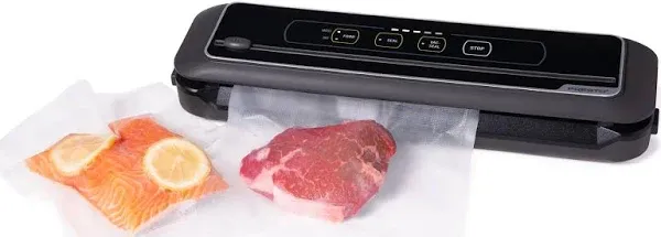 Presto 05621 FreshDaddy Compact Electric Vacuum Sealer Soft Touch Easy Selection