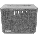 iHome Dual Alarm Bluetooth Clock Radio w/ USB Charging