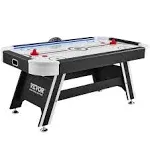 VEVOR Air Hockey Table 72 inch - LED Sports Hockey Game with 2 Pucks - 2 Pushers and Electronic Score System