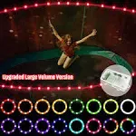 【Upgraded Large Volume&amp;Longer Version】 LED Trampoline Lights，Remote 14 Ft