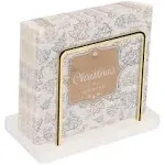 Napkin Holder, Metal Napkin Holder Modern Freestanding Tissue Paper Marble Gold