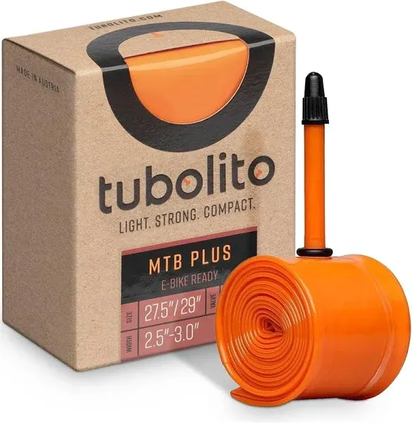 Tubolito Tubo MTB Plus Tube - 27.5+ x 2.5-3.0 42mm Presta Valve Disc Brake Only