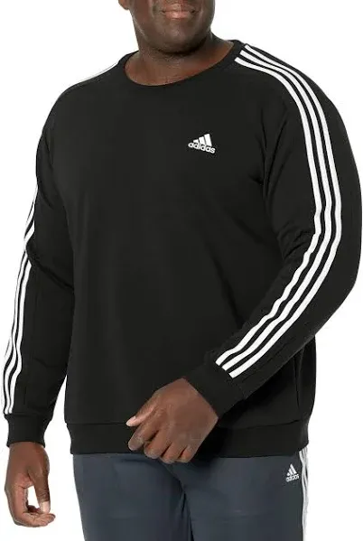 adidas Men's Essentials Fleece 3-Stripes Sweatshirt