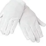 Kids Unisex Theatrical White Gloves