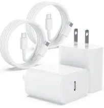 iPhone 16 15 Charger Fast Charging USB C Charger Block Type C Charger with 6FT iPhone 16 Cable for iPhone 16/16 Plus/16 Pro/16 Pro Max/iPhone 15/15 Plus/15 Pro/15 Pro Max/Samsung