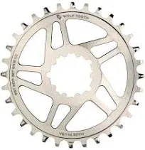 Wolf Tooth Direct Mount Round Chainring for Cane Creek and SRAM Cranks for Shimano 12spd Hyperglide+ Chain (32 Tooth, Drop-Stop ST, MTB)