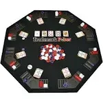 Poker Texas Traveller Table Top & 300 Chip Travel Set