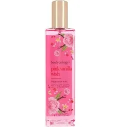 Bodycology Long-Lasting Fragrance Body Mist, Pink Vanilla Wish, 8 fl oz