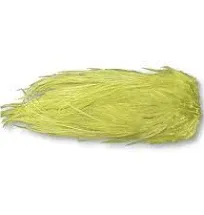 Hareline UV2 Flat Wing SaddlesPastel Chartreuse