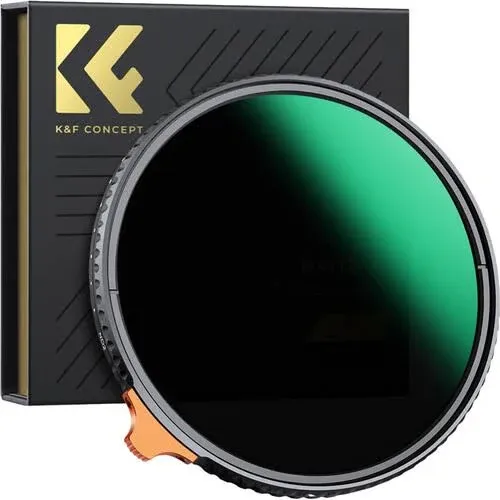 KF Concept 49mm Nano-X Pro ND2-400 9-Stop Variable ND Filter for Canon Lens