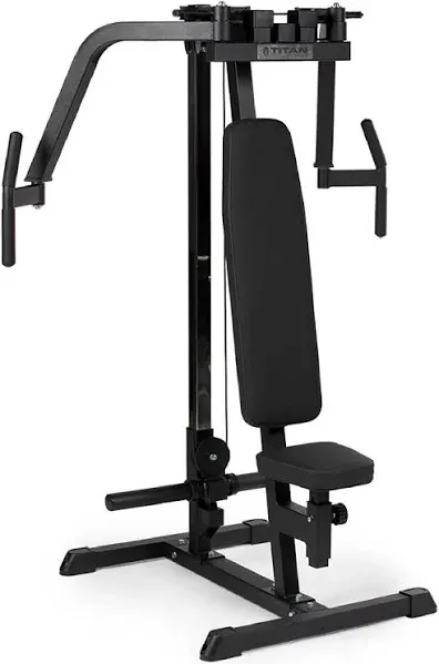 Titan Fitness Plate-Loaded PEC Fly and Reverse Delt Machine