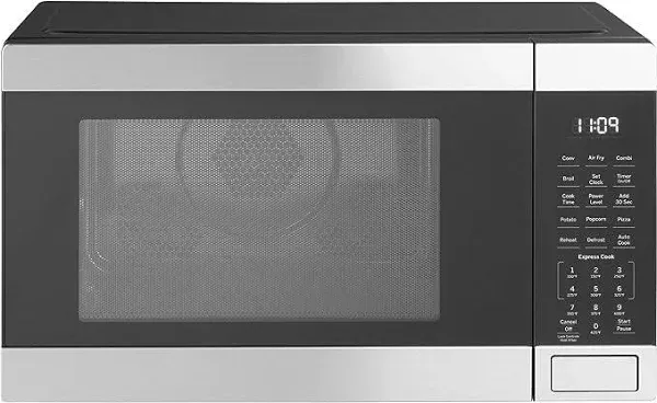 GE 1.0 Cu. ft. Capacity Countertop Convection Microwave Oven with Air Fry - GCST10A1WSS