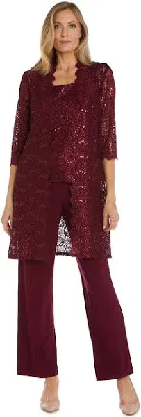 Shop R &M Richards Plus Size Pant Suit - SleekTrends