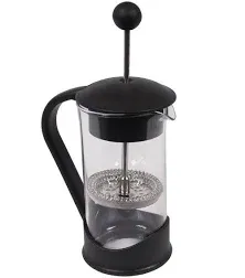 Clever Chef French Press Coffee Maker 2 Cup 12oz Capacity Black New in open Box