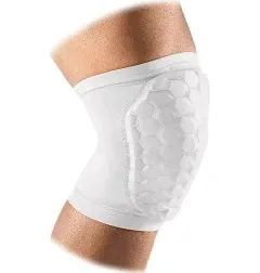 McDavid HexPad Knee/Shin/Elbo<wbr/>w Sports Pad WHITE SM