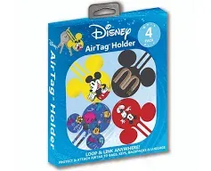 Disney Mickey Mouse Airtag Holder 4-Pack