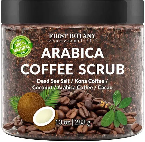 100% Natural Arabica Coffee Scrub