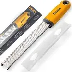 Deiss Pro Citrus Lemon Zester Cheese Grater - Parmesan Cheese Lemon Ginger