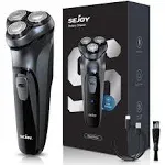 SEJOY Electric Razor for Men,Electric Shavers for Men,Face Shaver, Cordless Washable Rechargeable Shaving Machines,Pop Up Trimmer for Travel Home, LED