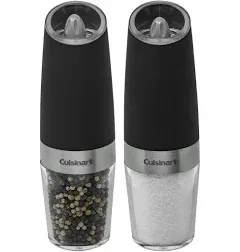 Cuisinart Gravity Salt and Pepper Mill - Black