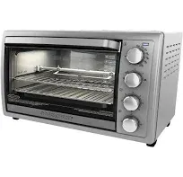 Black+Decker Rotisserie Convection Countertop Toaster Oven