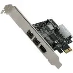 Vantec 2+1 FireWire 800/400 PCIe Combo Host Card (UGT-FW210) Accessories NEW AUS