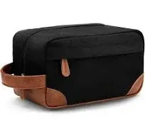 Vorspack Toiletry Bag Hanging Dopp Kit for Men Water Resistant Canvas