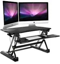 Mount-It! Height Adjustable Standing Desk Converter