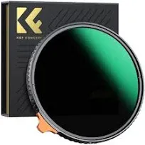 K&amp;F Concept 82mm ND2-400 ND Filter Nano X Variable Neutral Density Ultra Slim