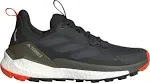 Adidas Men's Terrex Free Hiker 2.0 Low Hiking Shoes Gray 9