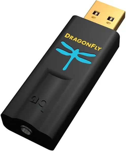 Audioquest: Dragonfly Black USB DAC + Headphone Amp (Open Box Special)