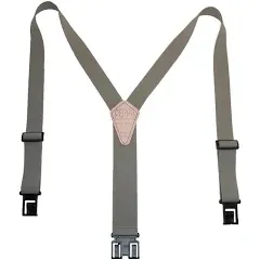 Perry Suspenders Men's Elastic 1.5 Inch Wide Hook End Suspenders