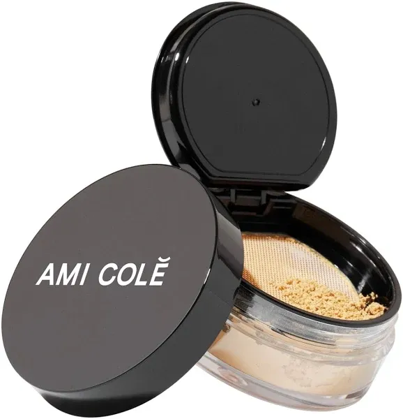 Ami Cole Skin Melt Talc-Free Loose Setting Powder Deep/Medium 0.29 oz