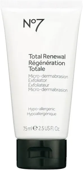 No7 Total Renewal Micro-Dermabrasion Exfoliator - 2.5 oz