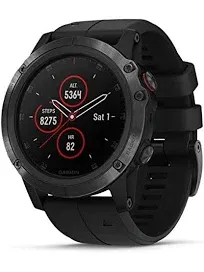 Garmin Fenix 5X Plus Sapphire GPS Smart Multisport Watch Black / Black.( NEW )