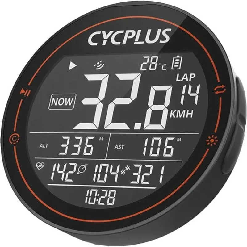 Wireless Gps Cycle Computer With Real-time Display