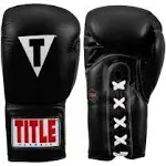 TITLE Classic Leather Lace Training Gloves 2.0