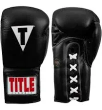 TITLE Classic Leather Lace Training Gloves 2.0