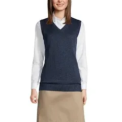 Lands' End Women's School Uniform Sweater Vest