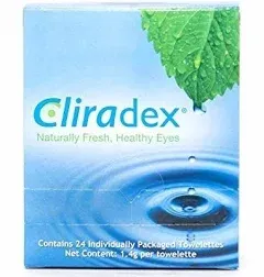 Cli Radex Eye Lid, Eyelash, and Facial Cleansing Towelettes