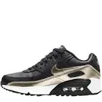 Nike Air Max 90 LTR GS 'Black Metallic Gold Star'