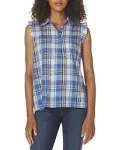 Tommy Hilfiger Women's Sleeveless Dot Popover Top