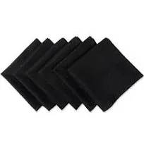 Dii Black Napkin (Set of 6)