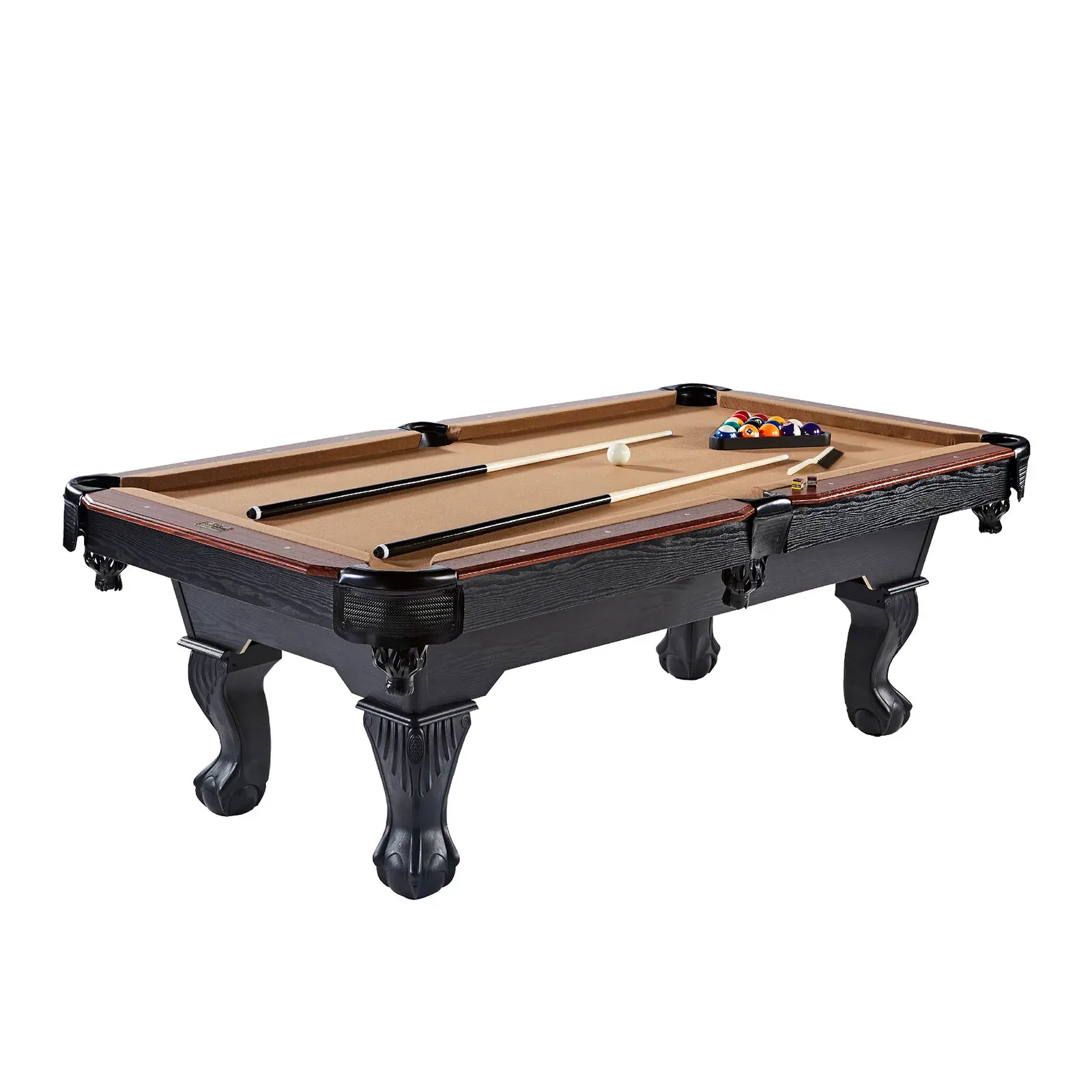 Barrington Billiards 7.5&#039; Pocket Table w/Pool Ball &amp; Cue Stick Set(Open Box)