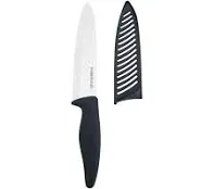 Farberware 6-inch Ceramic Chef Knife with Blade Cover and