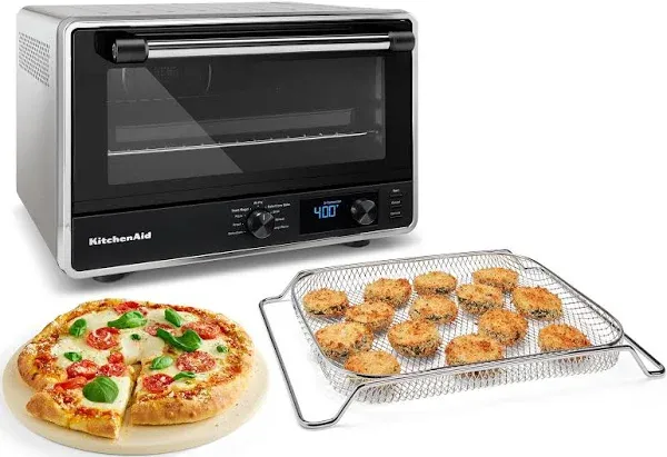 KitchenAid® Digital Countertop Oven with Air Fry Basket and Pizza Stone